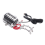 Retro Style Vintage Microphone Robot Desk Lamp, Table Lamp Red 4