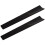 2X 4/4 Size Violin Fingerboard Ebony Fingerboard Black 1