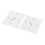 2pcs Guitar Fretboard Nut Radius Measuring Stainless Steel Tool 4