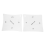 2pcs Guitar Fretboard Nut Radius Measuring Stainless Steel Tool 2