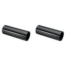 1pc Guitar Slide Black Stainless Steel Finger Knuck