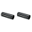 1pc Guitar Slide Black Stainless Steel Finger Knuck 1