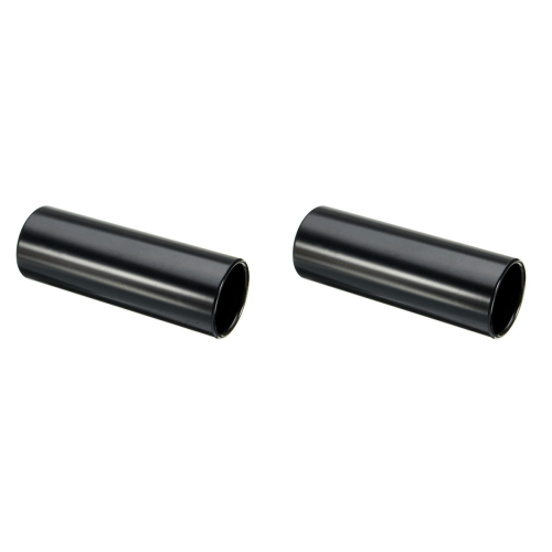 1pc Guitar Slide Black Stainless Steel Finger Knuck