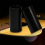 1pc Guitar Slide Black Stainless Steel Finger Knuck 7