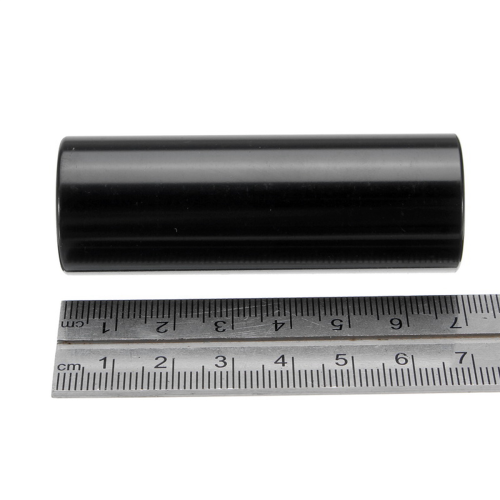 1pc Guitar Slide Black Stainless Steel Finger Knuck 2