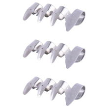 3 Metal Finger Picks + 1 Thumb Pick Set Fingerpicks For Banjo,etc.