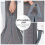 Electric Guitar Gig Bag 12MM Padding Dual Adjustable Shoulder 6