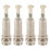 4X Cylinder Clip End Pin Mono Panel Jack Socket for Electric Guitar 1