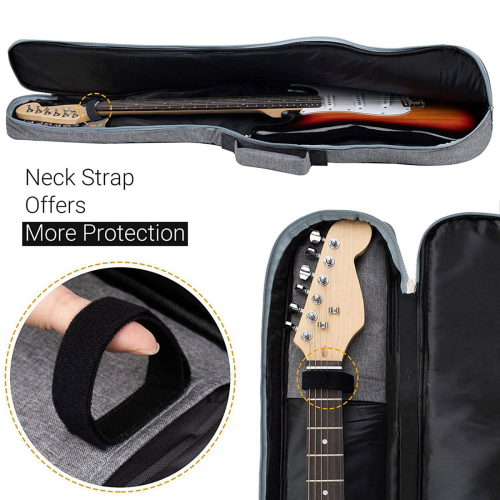 Electric Guitar Gig Bag 12MM Padding Dual Adjustable Shoulder 2