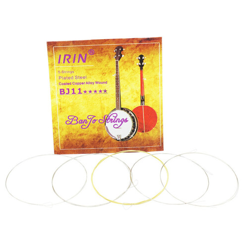 5Pcs/Set BJ11 Banjo String Stainless Steel Coated(.009-.020) 1