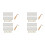 40 Pcs Tuning Pin Nails and 40Pcs Rivets,with L-Shape Wrench,for Lyre 1