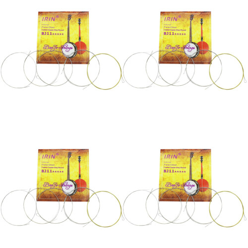5Pcs/Set BJ11 Banjo String Stainless Steel Coated(.009-.020)