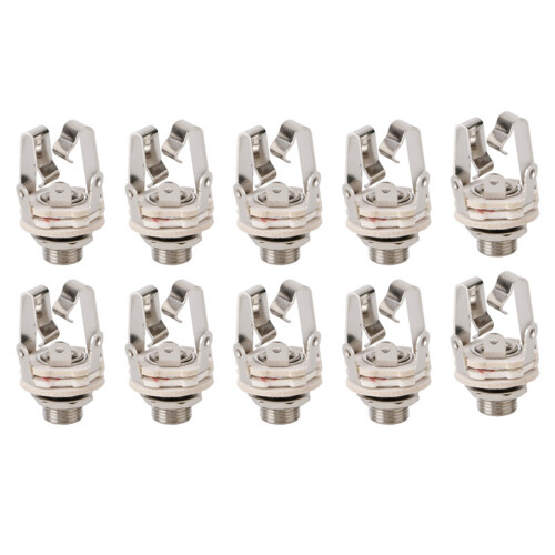 Two-Channel Audio Cable Connector With A Switch 6.5 Female For Guitar