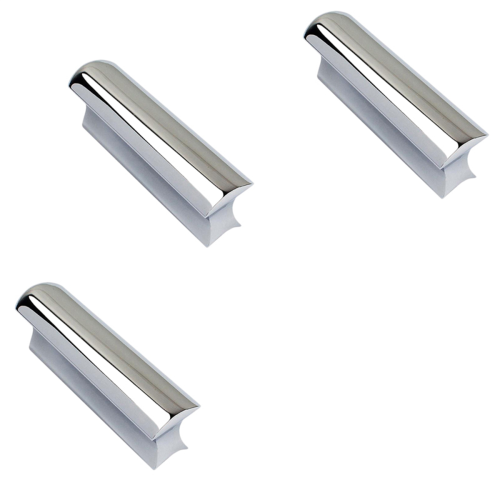 Guitar Slide Solid Stainless Tone Bar Hawaiian Slider(Chrome Color)