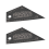 Fret Leveling Tool Guitar Bass Neck Fingerboard Measuring Ruler 2