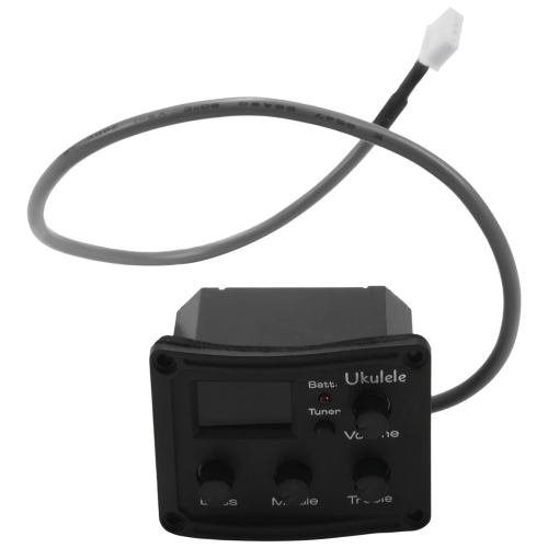 Ukelele Uke Piezo 3-Band EQ Equalizer Tuner System with LCD Display 1