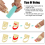 8Pcs Adjustable Finger Picks Plastic for Guitar Bass Banjo Ukulele 3