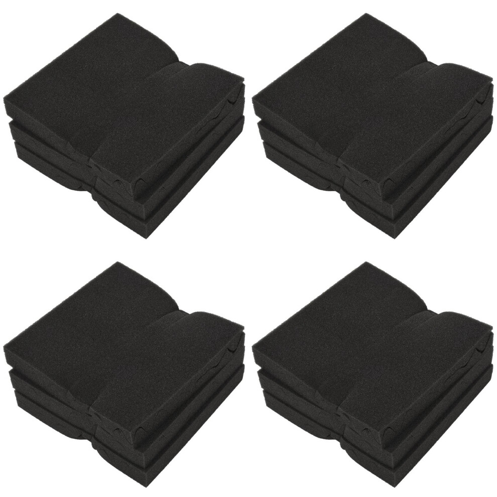 6X 30X30x4cm Soundproofing Acoustic Foam Tiles Noise Sound-Absorbing 4711671246128