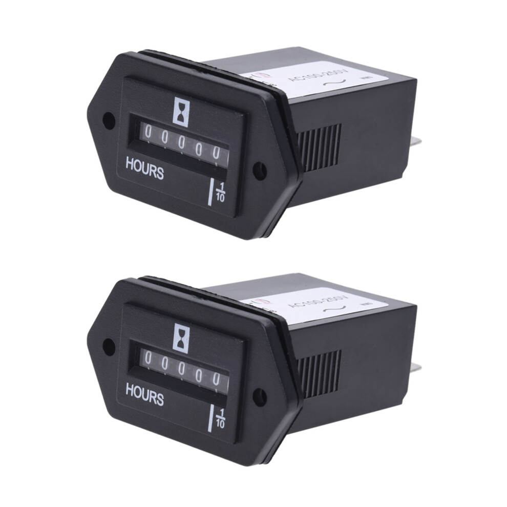 Ac100-250V Electromechanical Hour Meter Counter 4711671246388