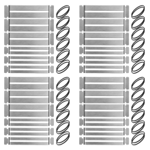 Guitar Fingerboard Guards Stainless Steel Bass Fingerboard Guards