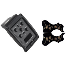 EQ-4T 4 Band Pickup EQ Preamp with Tuner for Acoustic Guitar