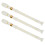 Students creamy-white Plastic 8 Holes Flute Recorder w Cleaning Stick 1