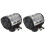 4-i-1 Molex 4-pins//ATX 6-pins/4-pins dubbel nätadapter 1