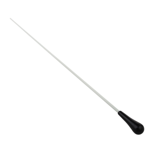New Black ABS Handle Musical Music Conductor Gift White 15inch 2