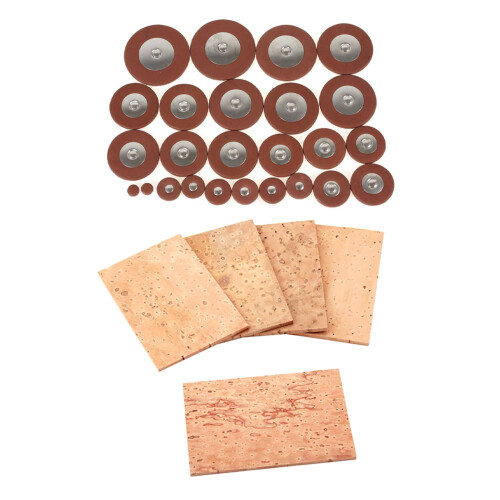 50Pcs Saxophone Neck Cork Sheet 2Mm Clarinet Joint Cork Sheet Kit 1