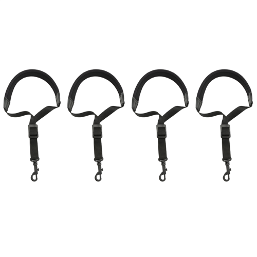Sax Neck Strap with Hook Black Coffee Saxophone Parts and Accessories