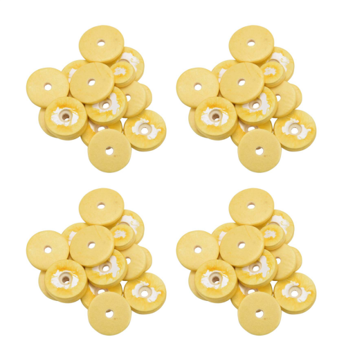 16 pcs Flute Leather Pads Replacement Wind Instrument