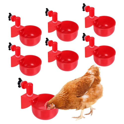 20Pcs Automatic Poultry Drinker Bowl Hanging Drinking Bowls 2