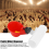 Chicken Drinking Cup 10 Pieces Automatic Red Plastic Duck Bird Quail 5