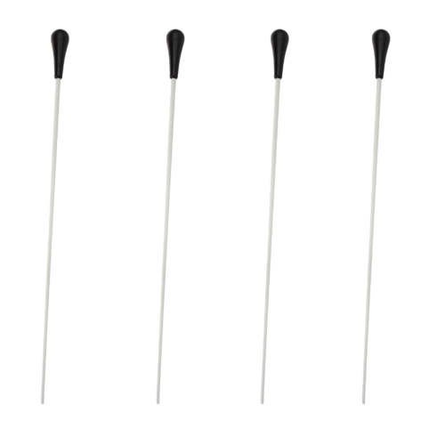 New Black ABS Handle Musical Music Conductor Gift White 15inch