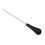New Black ABS Handle Musical Music Conductor Gift White 15inch 4