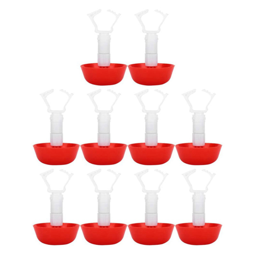 10Pcs Chicken Drinker Hanging Cups Chick Automatic Drinking Fountain 1
