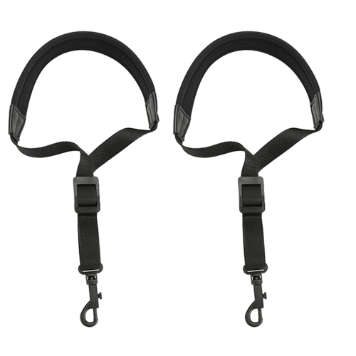 Sax Neck Strap with Hook Black Coffee Saxophone Parts and Accessories