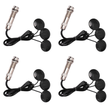 Guitar Contact 3 Transducer Pickup System for Acoustic 6.35mm Jack