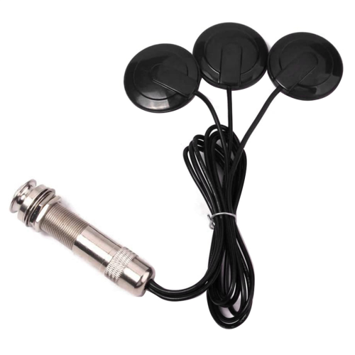 Guitar Contact 3 Transducer Pickup System for Acoustic 6.35mm Jack 2