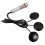 Guitar Contact 3 Transducer Pickup System for Acoustic 6.35mm Jack 2