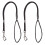 Dog Pet Cat Animal Noose Loop Lock Clip Rope 52cm 1
