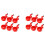 12PCS Chicken Watering Cup Automatic Filling Waterer Poultry Drinking 1