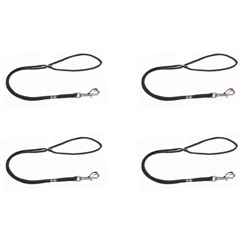 4X Dog Pet Cat Animal Noose Loop Lock Clip Rope 52cm