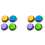 Recordable Dog Buttons, for Communication Pet Training Buzzer, 8PCS 1