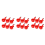 18PCS Chicken Watering Cup Automatic Filling Waterer Poultry Drinking 7