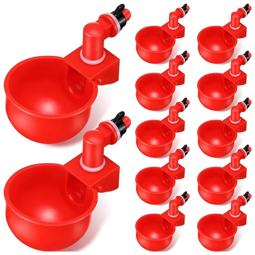 36PCS Chicken Watering Cup Automatic Filling Waterer Poultry Drinking 1