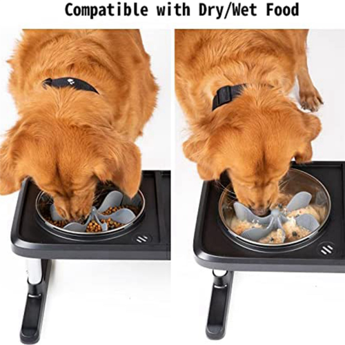 Slow Feeder Dog Bowl Inserts for Dogs Regular and Elevated Dog Bowls 2