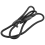 Nylon Dog Slip Training Walking Lead With P Chain 1cm black 2
