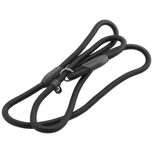 Nylon Dog Slip Training Walking Lead With P Chain 1cm black 1
