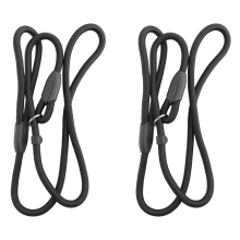 Nylon Dog Slip Training Walking Lead With P Chain 1cm black